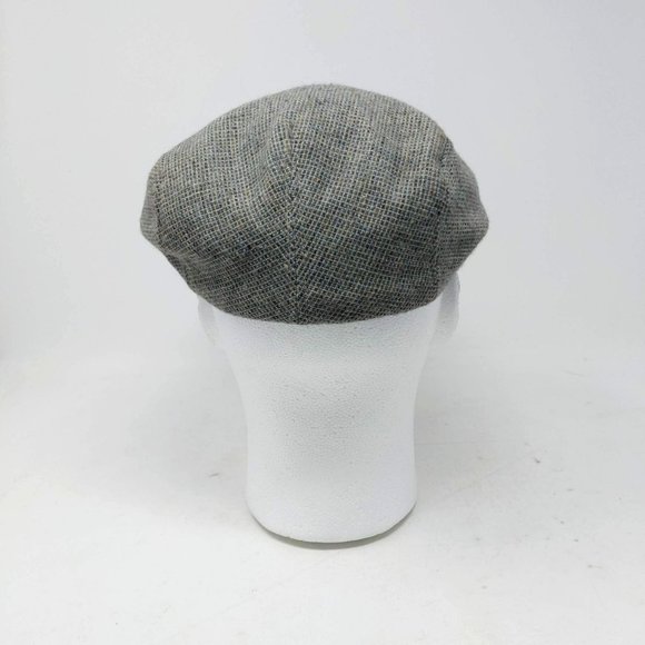 Vintage Totes Gray Tweed Newsboy Cap - Picture 3 of 8